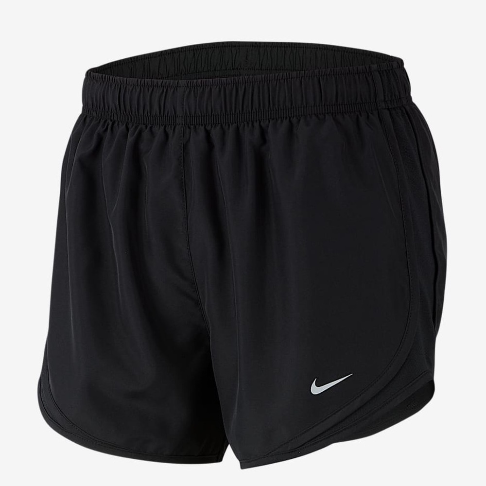 Women's Nike Tempo Black Brief-Lined Running Shorts, size: small